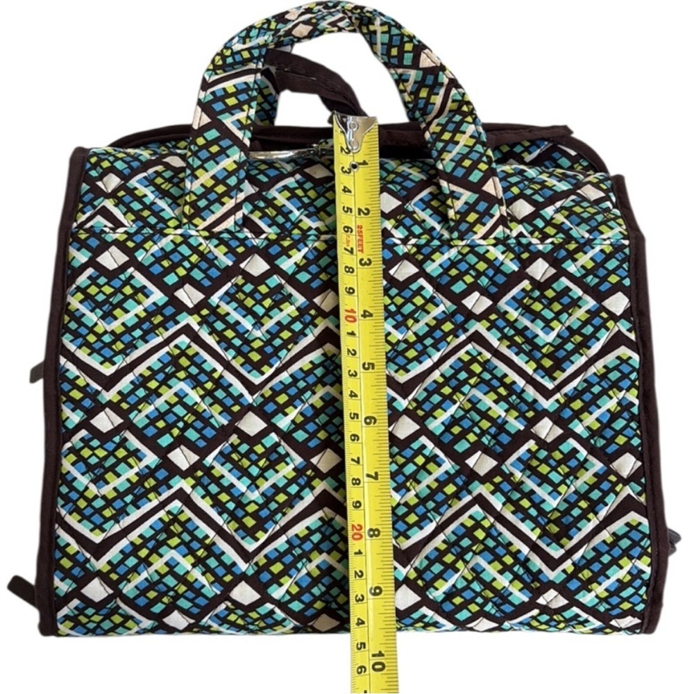 NWT Vera Bradley Hanging Organizer Rain Forest Pattern Jewelry MakeUp Travel Kit - Picture 6 of 11